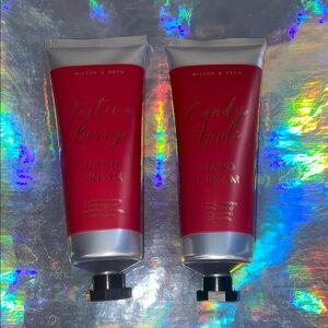 Milton & Drew New Festive Berry & Candy Apple Holiday Hand Cream Set